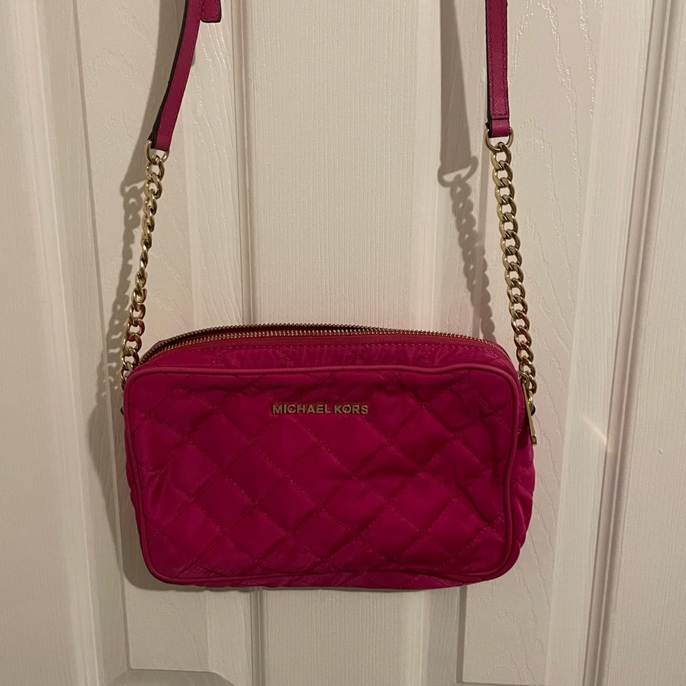 Pink Michael Kors purse